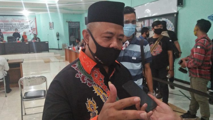 Ketua KPUD Sidoarjo Mukhamad Iskak/Foto: Dimas.