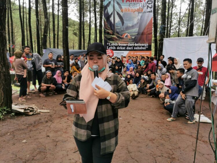 Event Family Camp Nikkapala People (FCNP) yang diselenggarakan di Camping Ground Puthuk Panggang Welut, Mojokerto akhir pekan kemarin, diminati anggota aktif dan pasif yang datang dari beberapa kota di Indonesia/Foto istimewa.