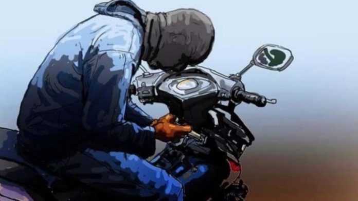 ilustrasi pencurian sepeda motor/ Foto: istimewa