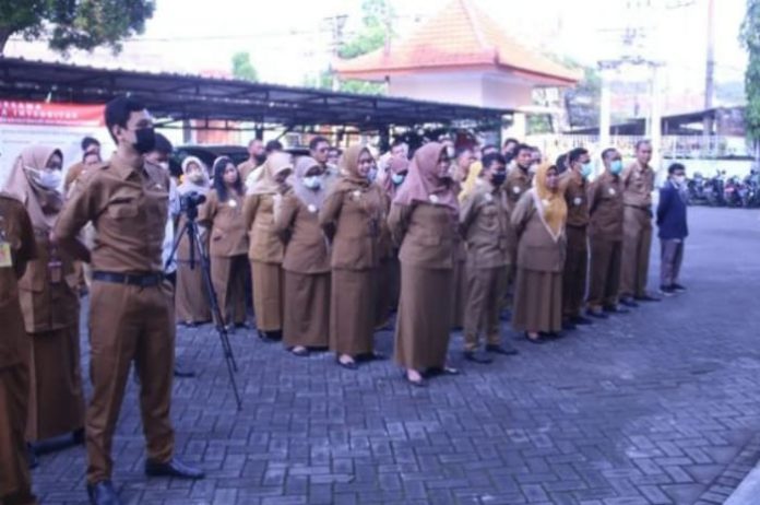 Tenaga honorer Pemkab Sidoarjo / Foto : Kominfo Sidoarjo