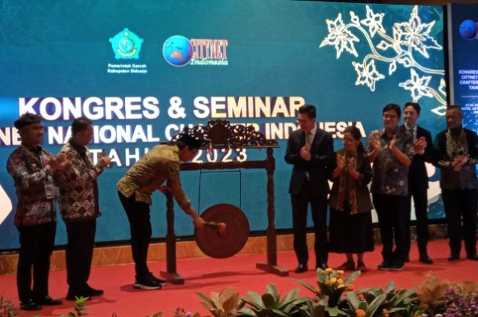 Kongres dan Seminar CityNet Chapter Indonesia di Hotel Aston Sidoarjo / Foto: Ipung Syaiful