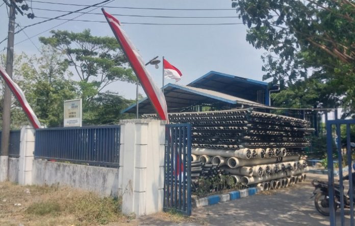 Instalasi Pengelolaan Air (IPA) di Dusun Ngingas Kelurahan Krian yang dikelola Perumda Delta Tirta Sidoarjo/Foto: Ipung Syaiful