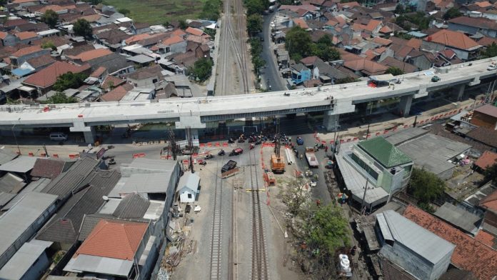 FOTO: Penampakan Fly over Krian Sidoarjo yang tetap beroperasi seterusnya/Foto: Kominfo Sidoarjo
