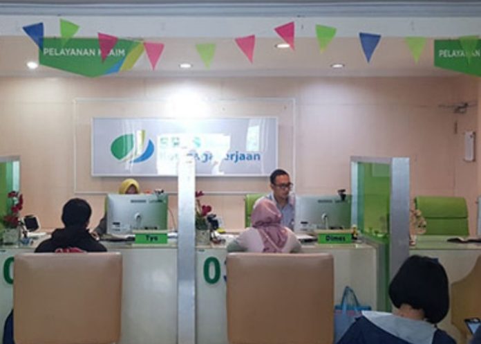 Ruang pelayanan administrasi BPJS Ketenagakerjaan/Foto: Dok. BPJS Ketenagakerjaan