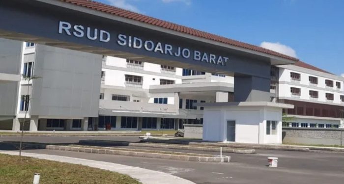 Gedung RSUD Sidoarjo Barat Jl. Bibis Bunder, Tambak Kemerakan, Kecamatan Krian/Foto: Istimewa