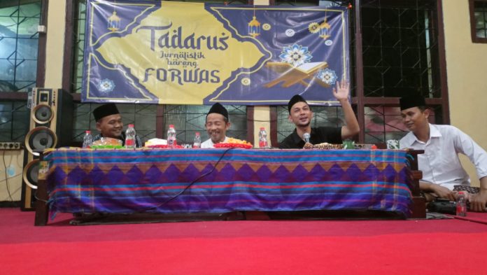Tadarus Jurnalistik oleh Forwas bersama PCNU Sidoarjo/Foto: Istimewa