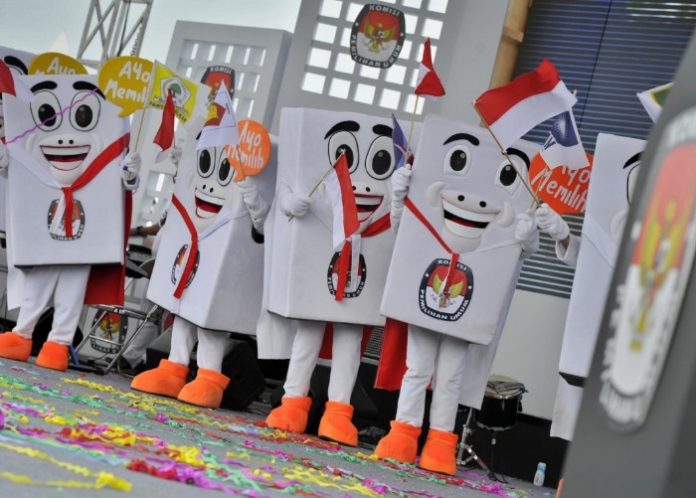 Ilustrasi salah satu maskot dalam Pemilu 2019 lalu/Foto: Istimewa