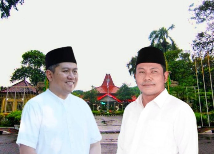 H Subandi dan Achmad Amir Aslichin (Mas Iin) bakal calon bupati Sidoarjo dari PKB/Foto: Kolase Ipung Syaiful