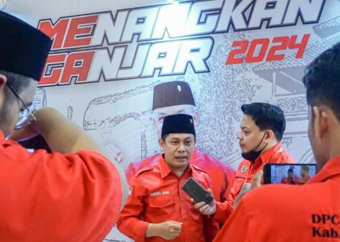 Samsul Hadi Sekretaris DPC PDIP Sidoarjo/Foto: Istimewa