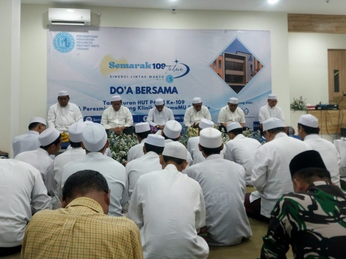 Tasyakuran Pembangunan Gedung Klinik BersamaMU Sidoarjo di Jl Untung Suropati Sidoarjo/Foto: Ipung Syaiful