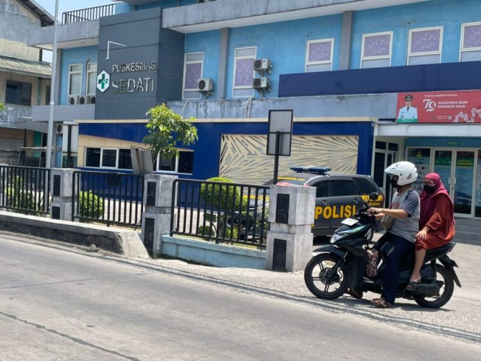 Gedung Puskesmas Sedati yang bakal ditingkatkan menjadi Rumah sakit tipe D/Foto: Ipung Syaiful