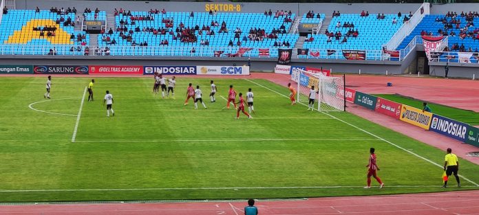Deltras FC berhasil menaklukkan Rans Nusantara FC dengan skor 3-0 di Stadion Gelora Delta Sidoarjo, Sabtu (7/12/2024) / Foto: sidoarjonews.id