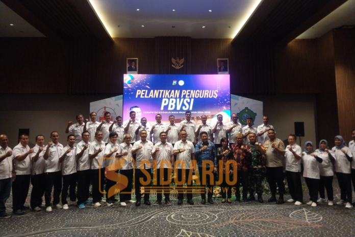 Pelantikan Pengurus PBVSI Sidoarjo Periode 2024-2028 di Aston Hotel Sidoarjo/Foto: Ipung Syaiful