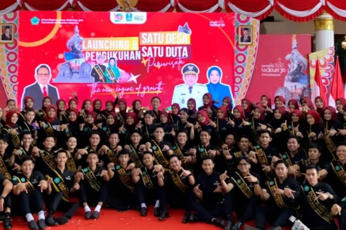 Pengukuhan dan Launching 1 Desa 1 Duta Pariwisata oleh Plt Bupati Sidoarjo Subandi di Pendopo Delta Wibawa/Foto: Istimewa