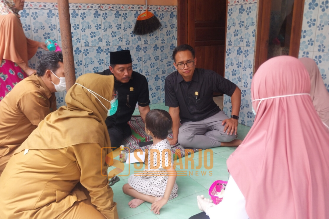 Anak 5 Tahun Kesulitan Berjalan, Komisi D DPRD Sidoarjo Turun Tangan