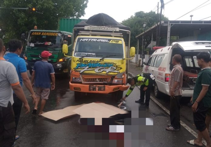 Korban meninggal dunia akibat kecelakaan/Foto:istimewa