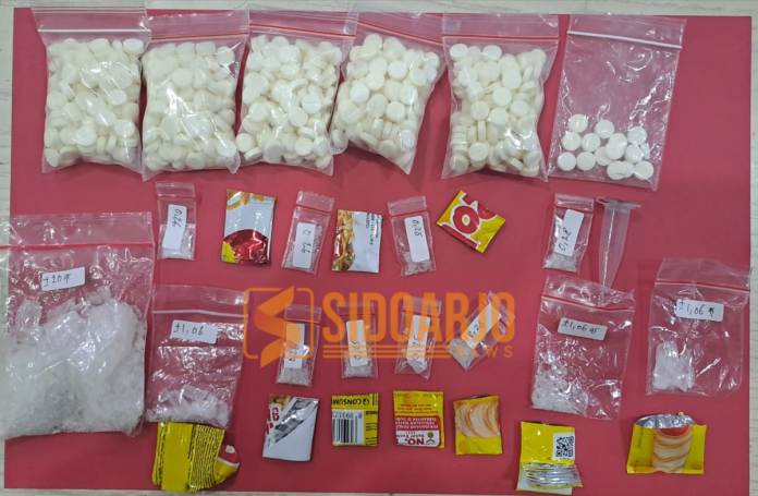 Barang bukti yang berhasil diamankan oleh polisi/Foto: Hnf