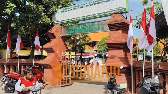 Sekolah SDN Candipari II/Foto : Hnf
