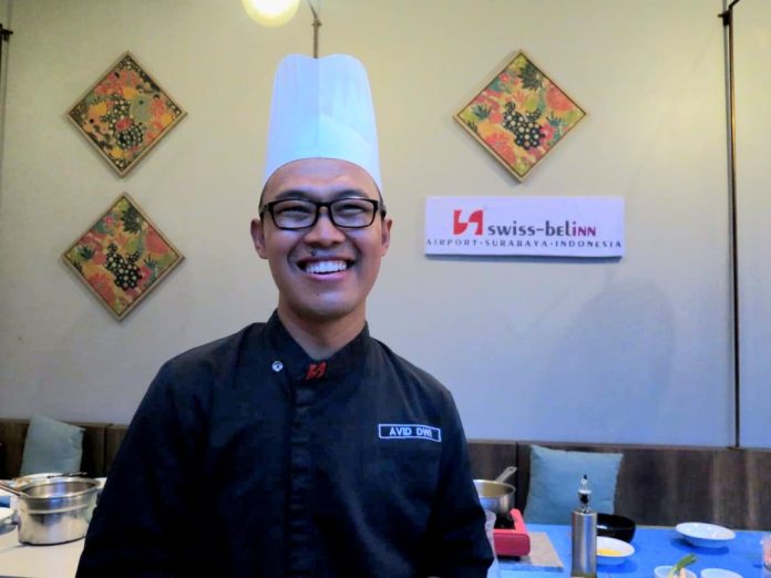 Avid Dwi Prasetyo, Demi Chef Swiss-Belinn Hotel Airport Surabaya/Foto: istimewa