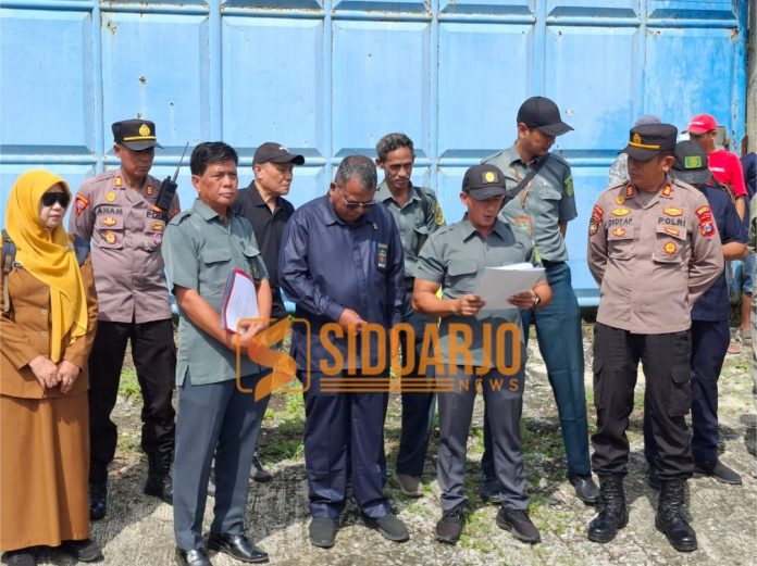 Proses eksekusi objek pengosongan / Foto: hnf