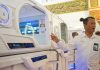 TAB Capsule Resmi Beroperasi di Bandara Juanda, Tawarkan Penginapan Futuristik untuk Penumpang General Manager Bandara Juanda, Muhammad Tohir, saat memperkenalkan Tab Capsule/Foto: istimewa
