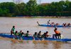 164 Duta Wisata Desa Dibekali Skill Konten Kreatif, Disporapar Genjot Branding Wisata Sidoarjo Lomba perahu naga yang diadakan di Sungai Porong/Foto: istimewa
