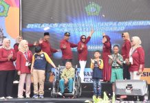 Pemkab Sidoarjo Deklarasi Sekolah Tanpa Diskriminasi Pemkab Sidoarjo menggelar peringatan Hari Disabilitas Internasional 2025 di GOR Sidoarjo, Rabu, (10/12) / Foto: istimewa