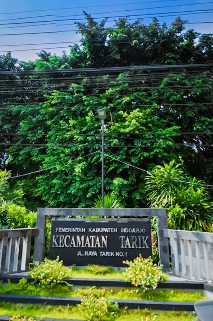 Kantor Kecamatan Tarik Kabupaten Sidoarjo (tampak depan) / Foto: google.com