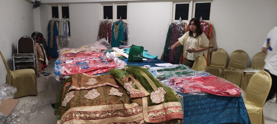 Ruang ganti baju ala "Mahabarata" yang disebut disediakan pengelola / Foto: istimewa
