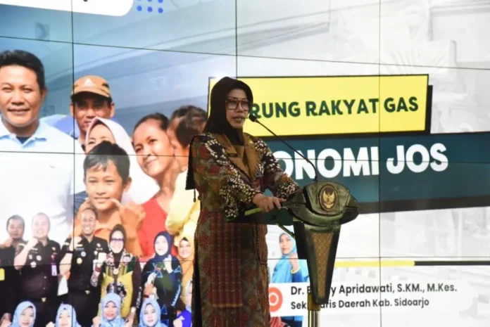 Sekretaris Daerah Kabupaten Sidoarjo, Feny Apridawati / Foto: istimewa