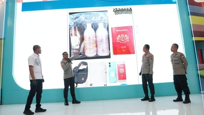 Kapolresta Sidoarjo, Kombes. Pol. Christian Tobing saat konferensi pers yang digelar di Mako Polresta Sidoarjo pada Rabu (3/6/2026) / Foto: istimewa