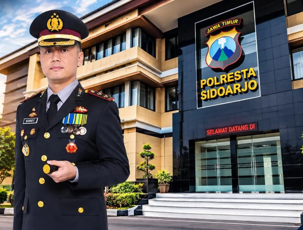 Kapolresta Sidoarjo Berganti, AKBP Bobby A. Condroputra Resmi Pimpin Polresta